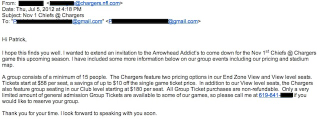Illustration for article titled Chargers Now Actively Trying To Sell Tickets To Chiefs Fans